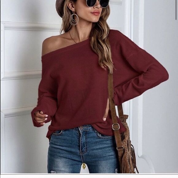 💼Waffle Weave Jersey/Sweater  - Picture 3 of 7